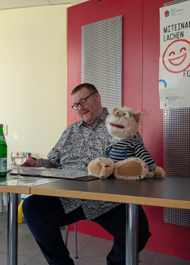 Klaus Dillmann wusste das Publikum zu unterhalten.