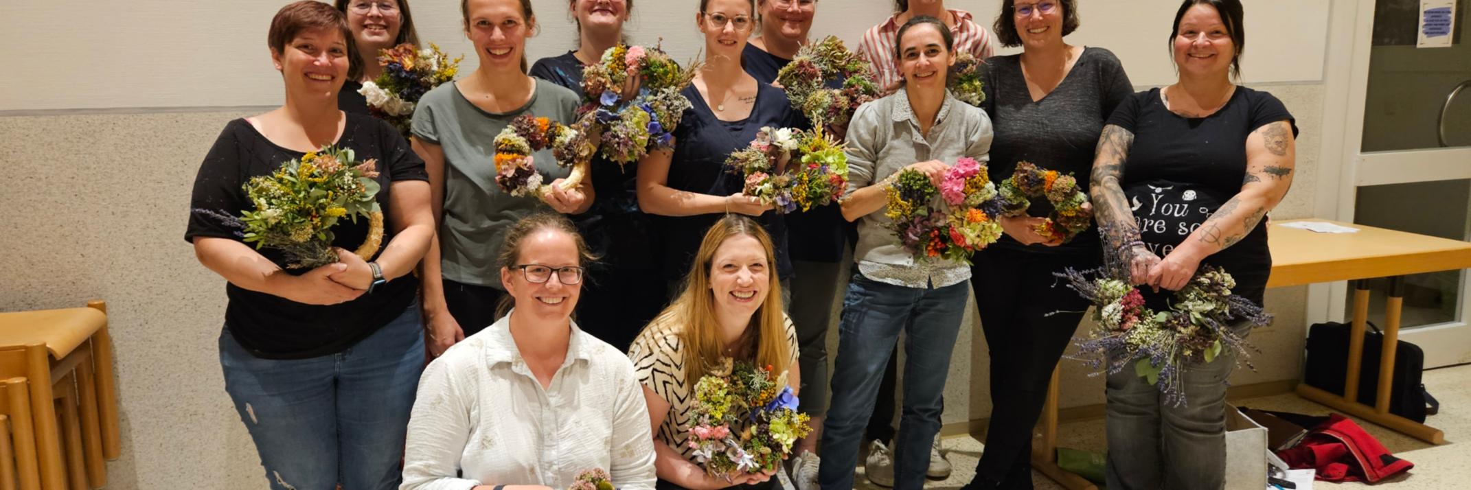 Mama-Auszeit der Fachstelle Frühe Hilfen mit Kreativität und Gemeinschaft_Fachstelle Frühe Hilfen MYK